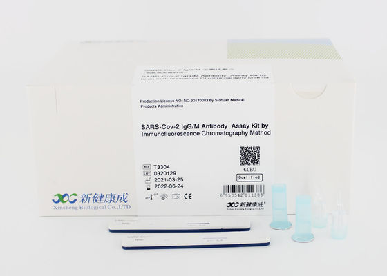 Xét nghiệm kháng thể IgM Elisa POCT Covid 19 Bộ xét nghiệm nhanh Phản ứng 8 phút